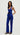 Straight Leg Trouser in Seasonless Wool | Lapis