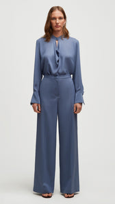Jones Trouser in Seasonless Wool | Powder Blue