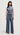 High-Neck Button Waistcoat in Seasonless Wool | Powder Blue