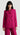 Peak Lapel Blazer in Viscose Linen Twill | Fuchsia