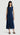 Button Dress in Linen | Denim